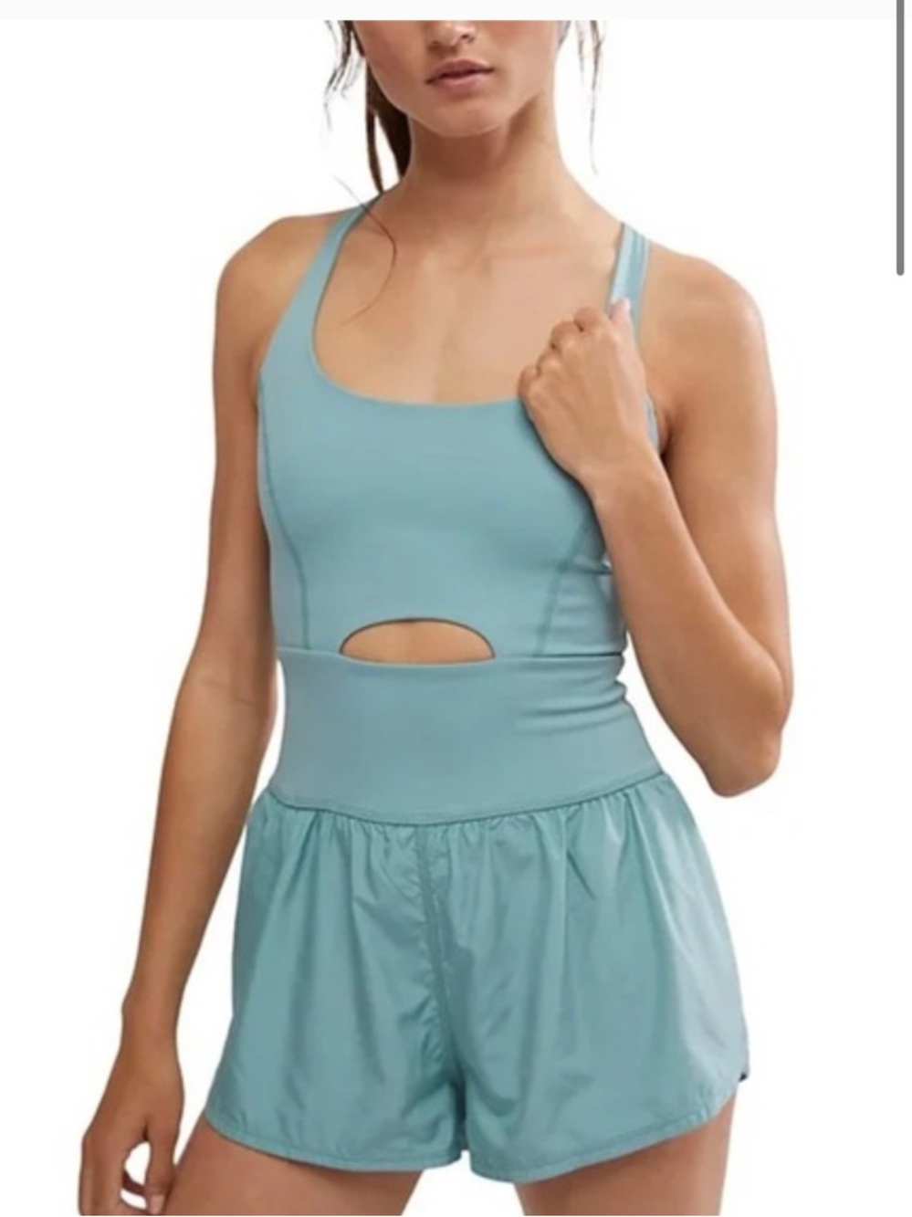 Athleisure romper